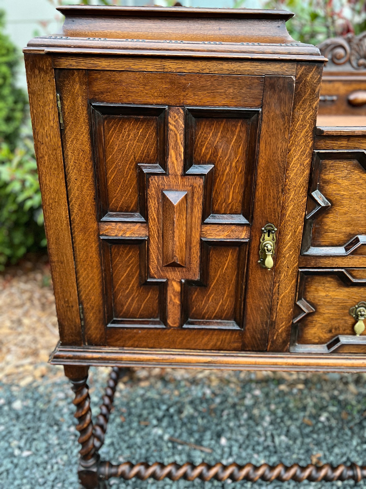 The Lancaster Oak Sideboard
