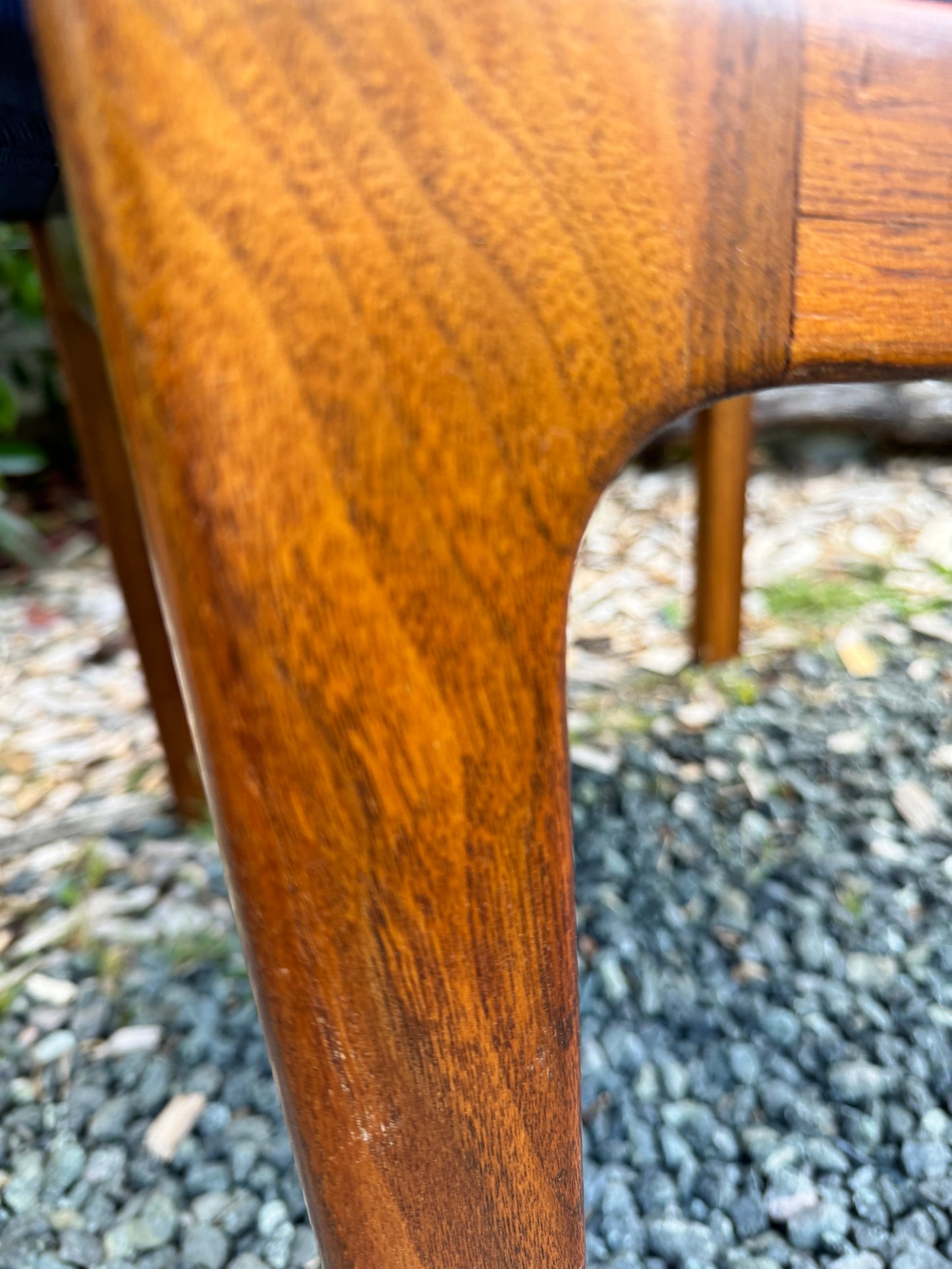 Vintage Solid Teakwood Armchairs
