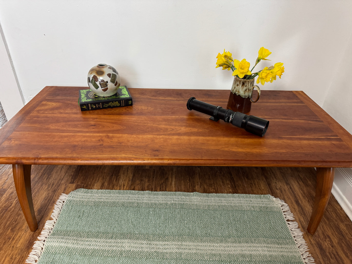 Vintage Solid Wood MCM Coffee Table