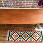 Vintage Teak Surfboard Style Coffee Table