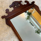 Vintage Solid Walnut Wood Mirror