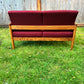 The Maroon MCM Loveseat