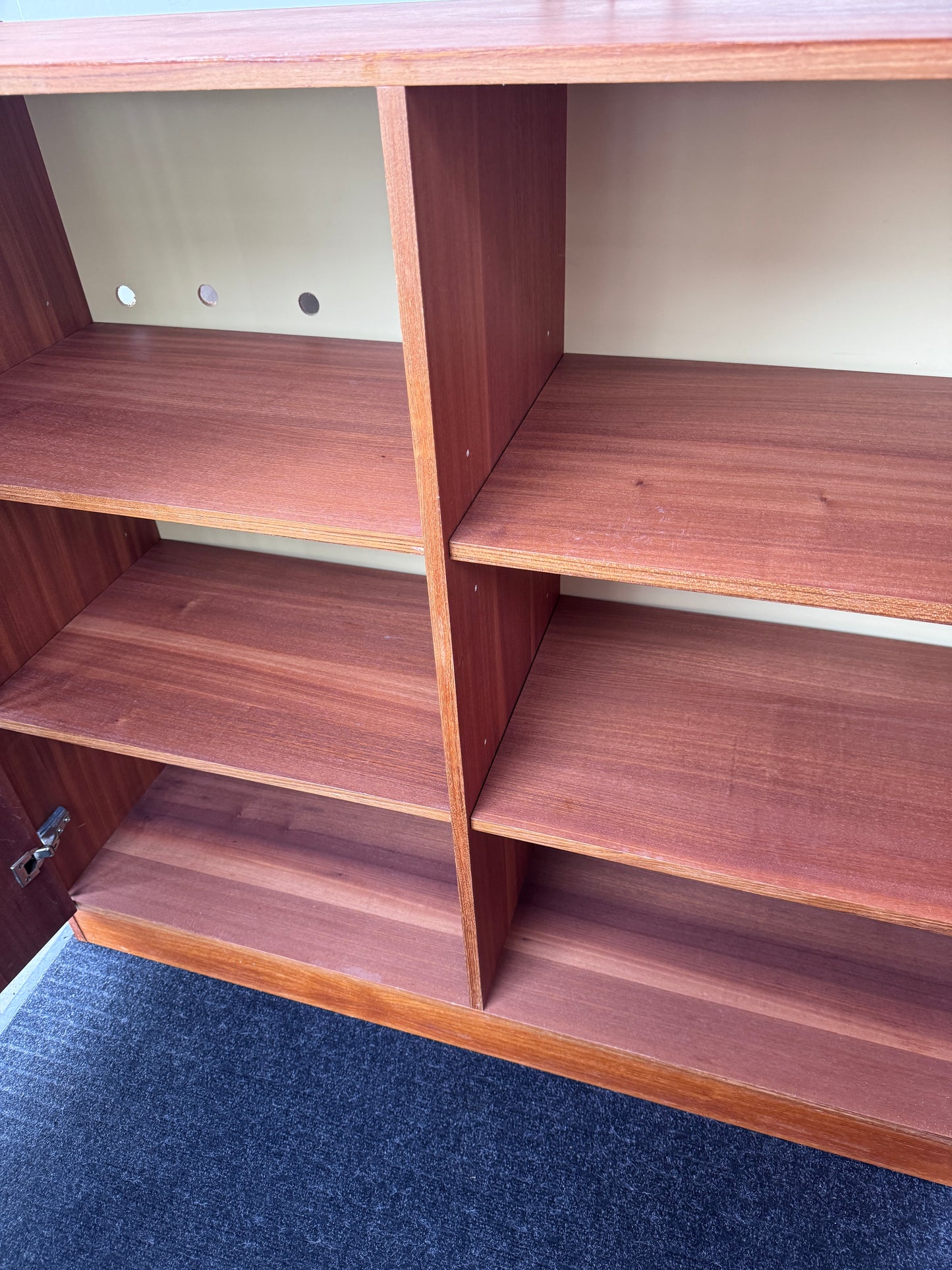 Vintage Teak Cabinet Armoire