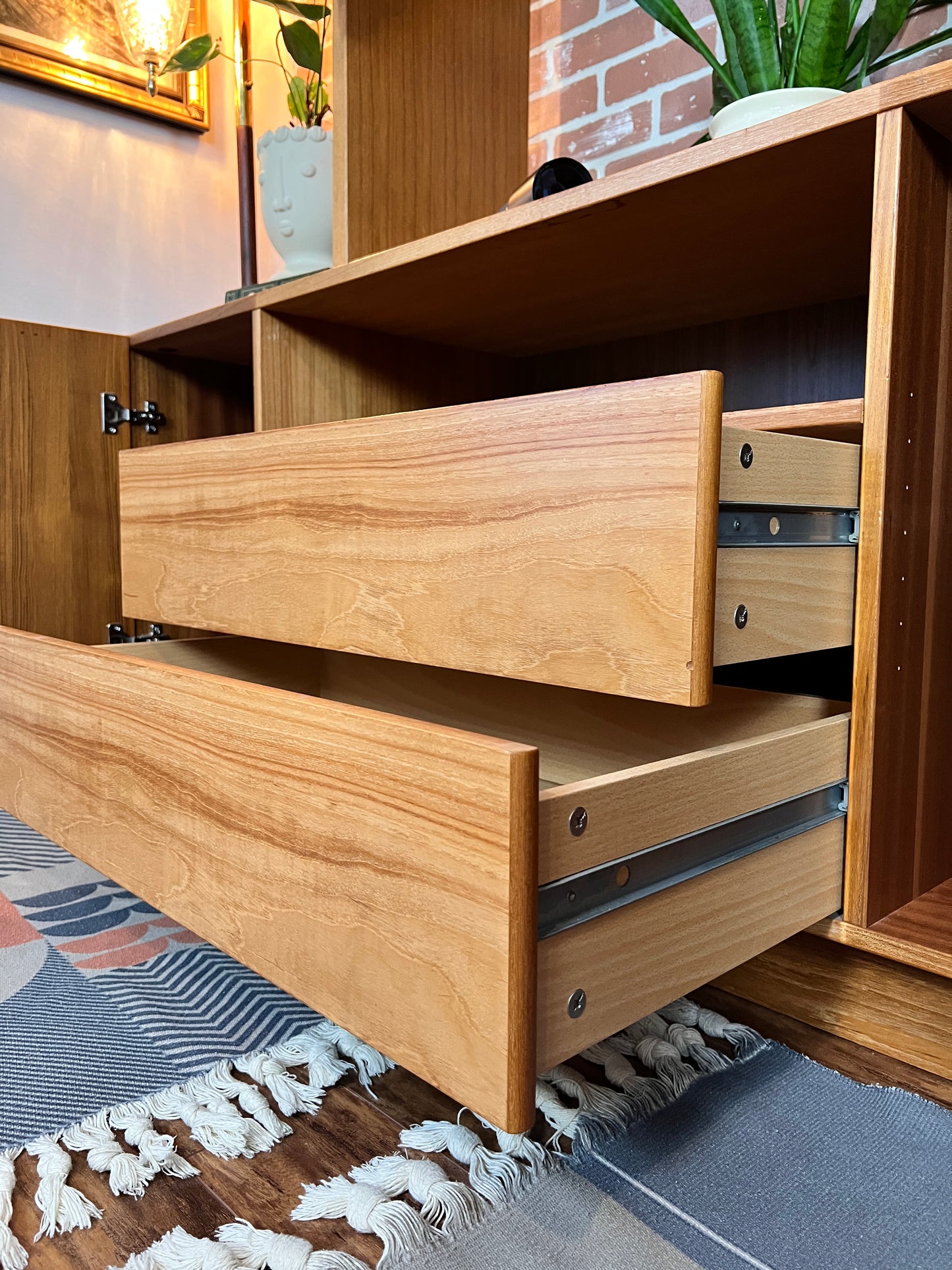 The Teak Beast Wall Unit