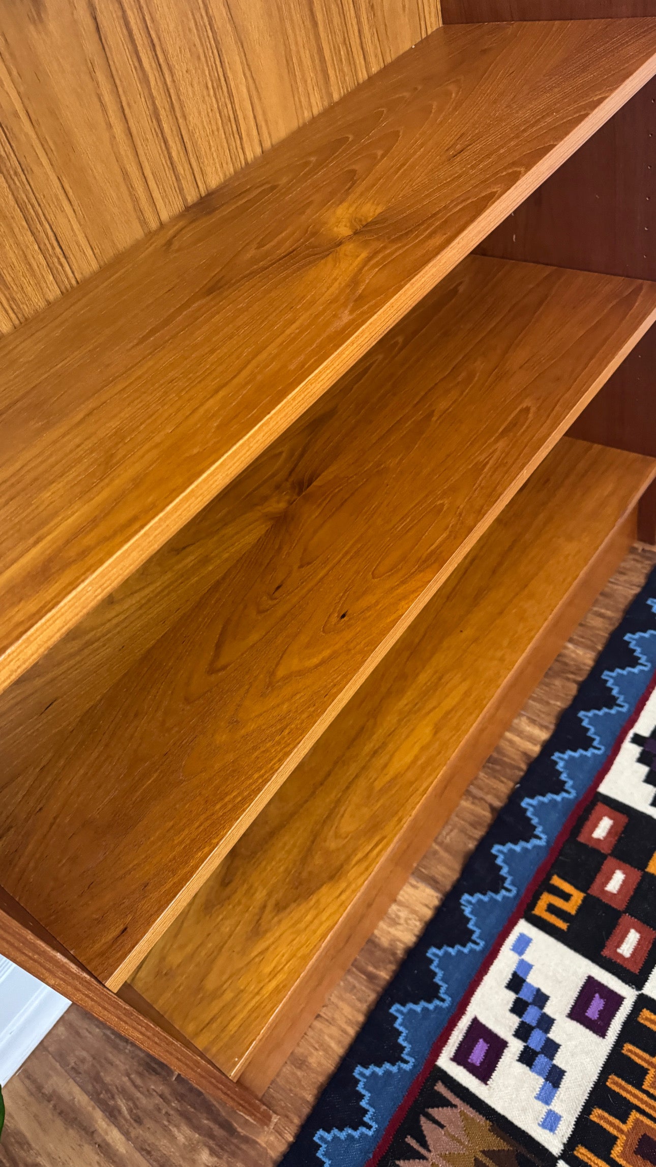 Vintage Teak Bookshelf