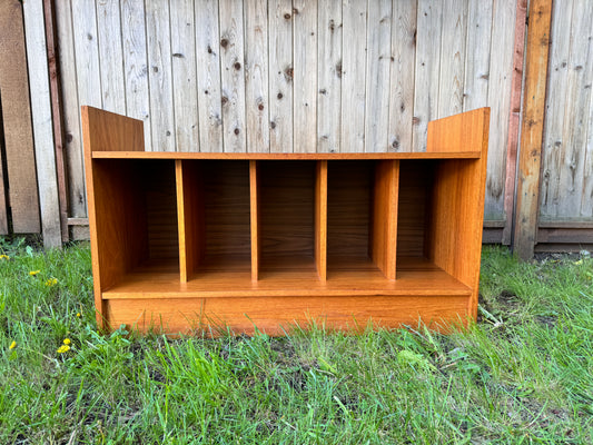 The Kerna Teak Record Cabinet