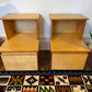 Vintage Plywood MCM Nightstands