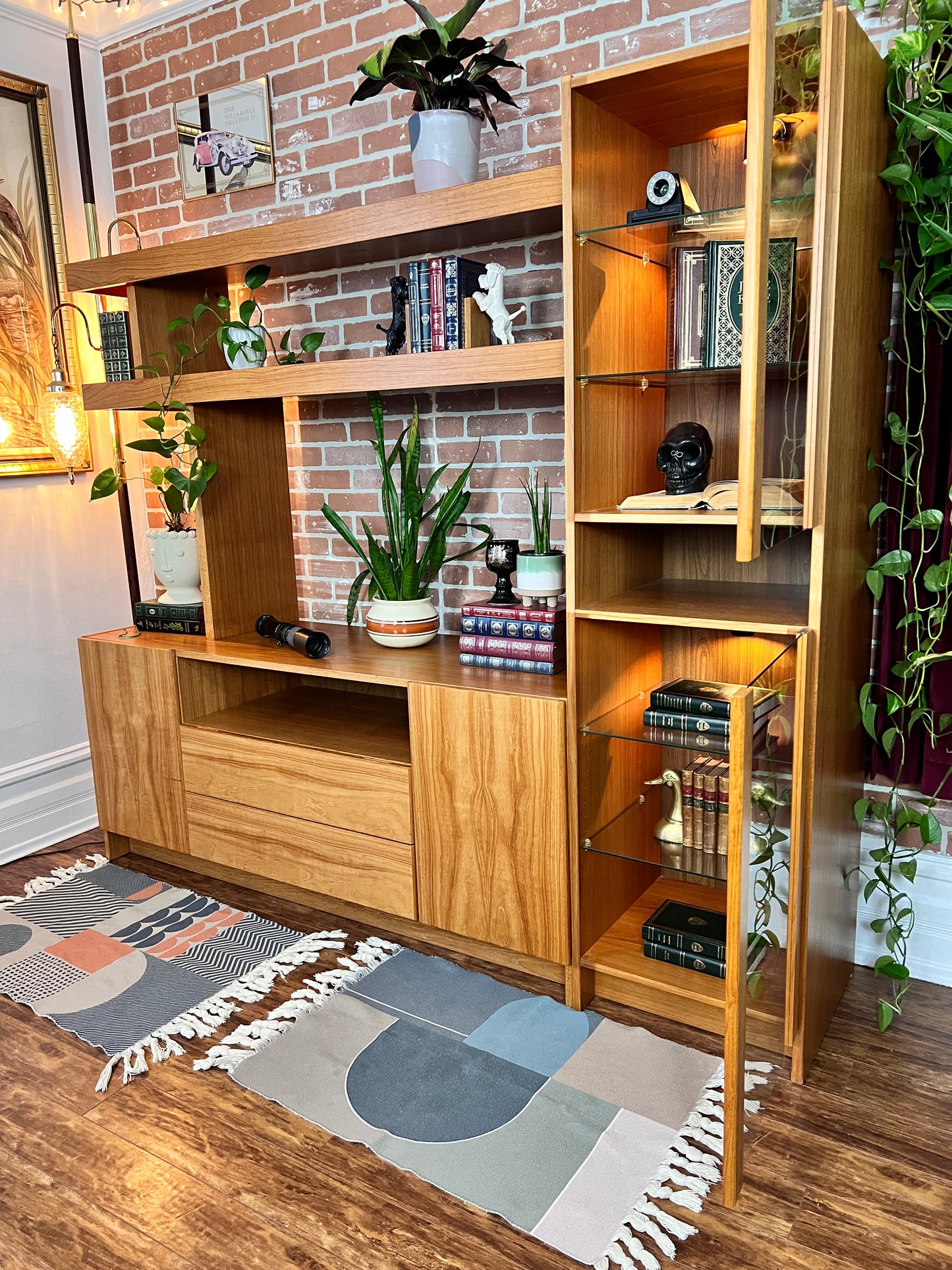 The Teak Beast Wall Unit