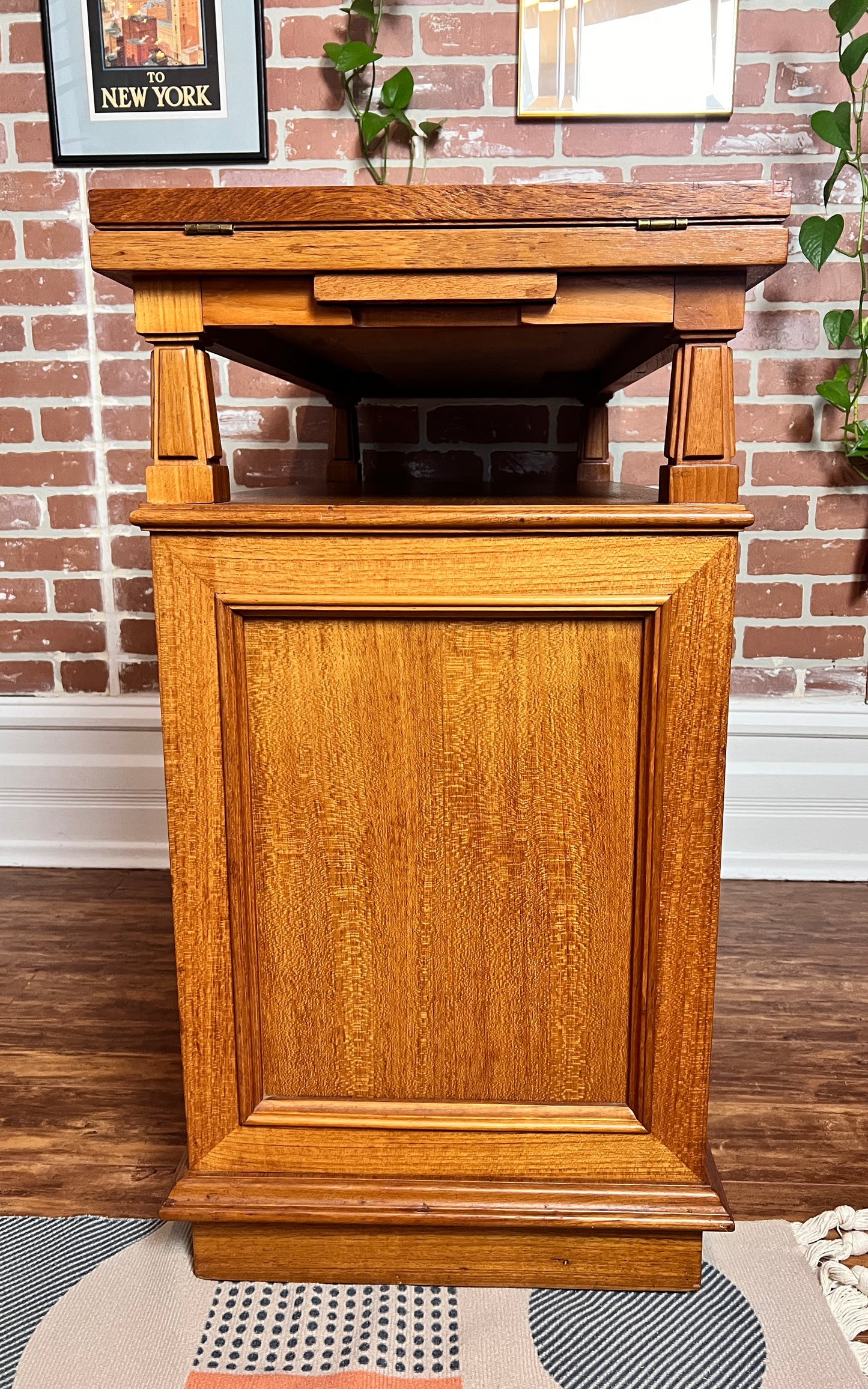 The Mai Tai Teak Bar Cabinet