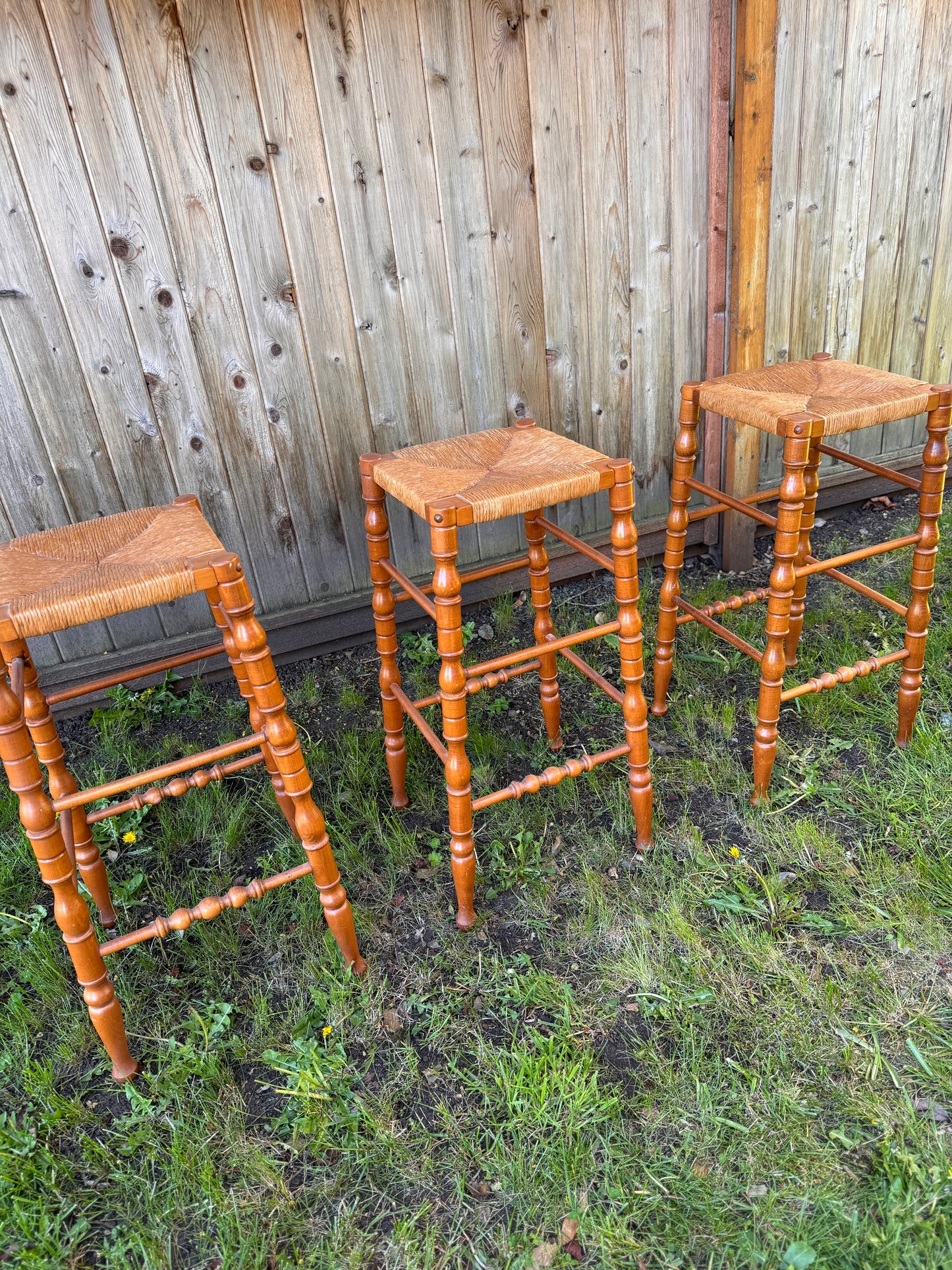 The Vintage Pretzel Bar Stools