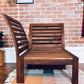 Teak Corner Chair