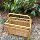 Funky Wicker Magazine/Vinyl Basket