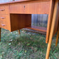 Vintage 4 Drawer Teak Desk