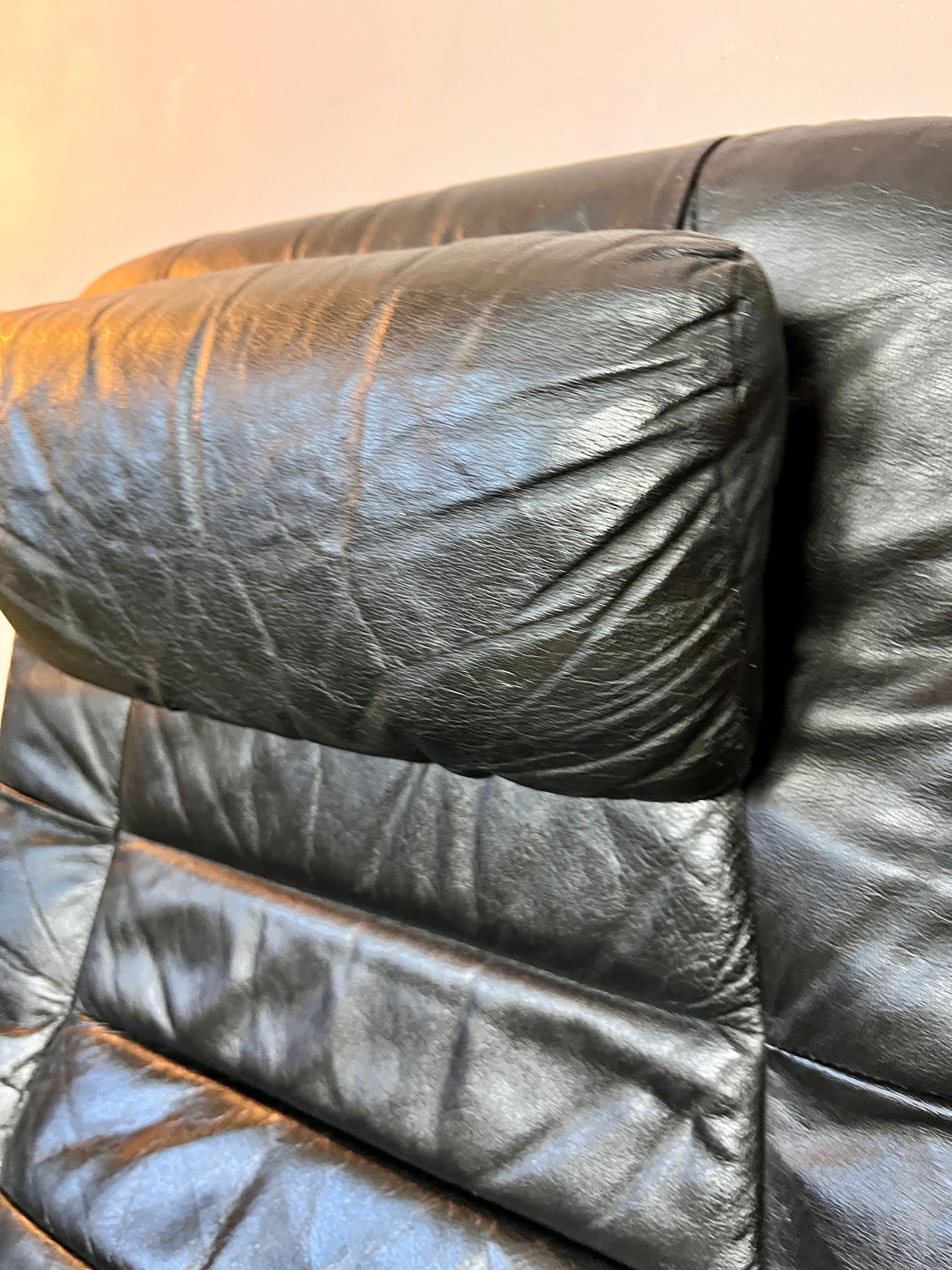 The Black Stallion Recliner & Ottoman