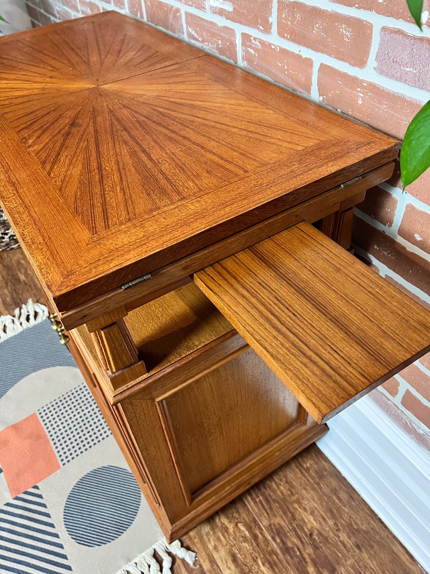 The Mai Tai Teak Bar Cabinet