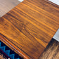 Vintage 60s Walnut Wood & Glass Coffee Table