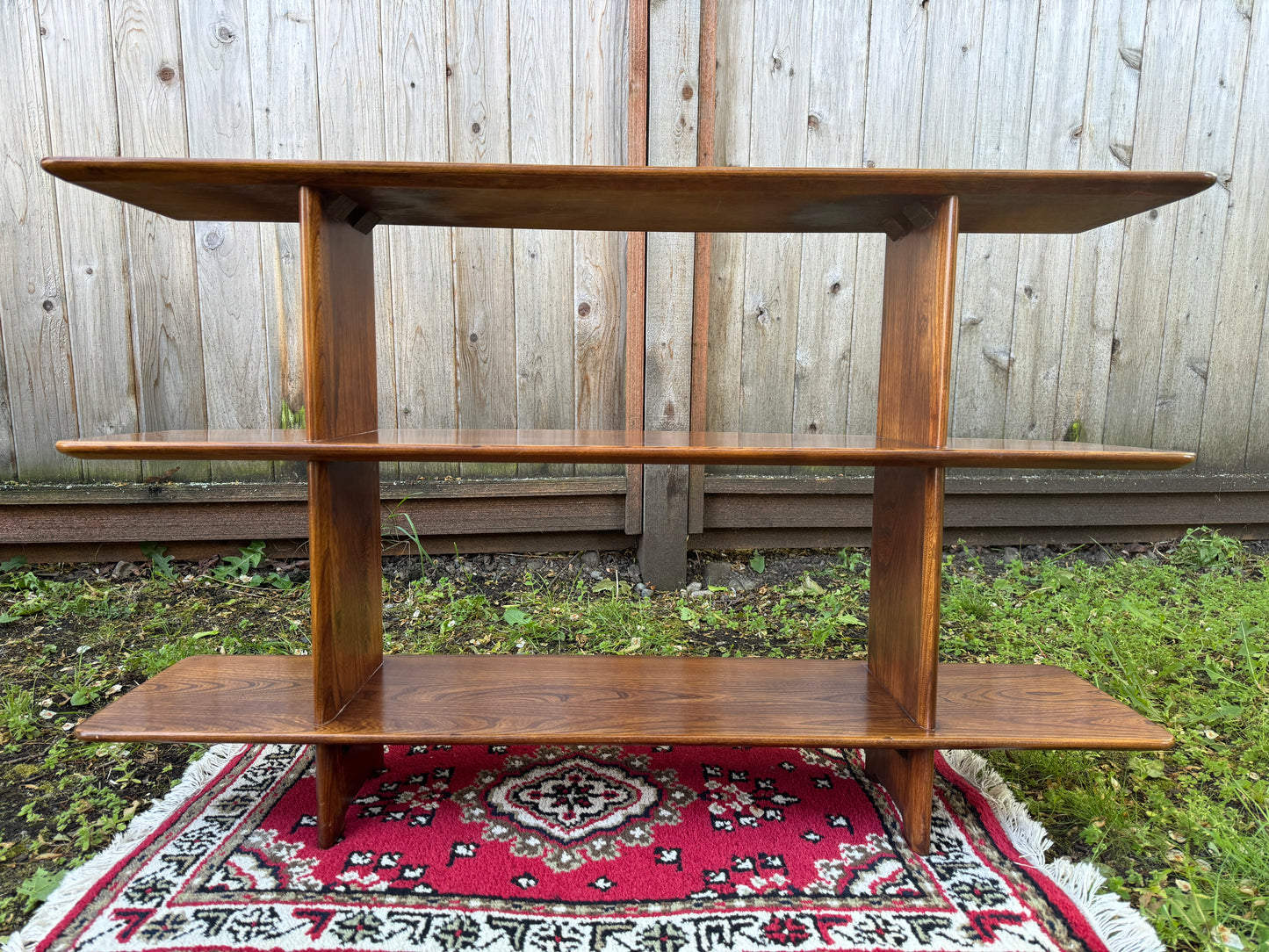 Stunning MCM Solid Elm Shelf