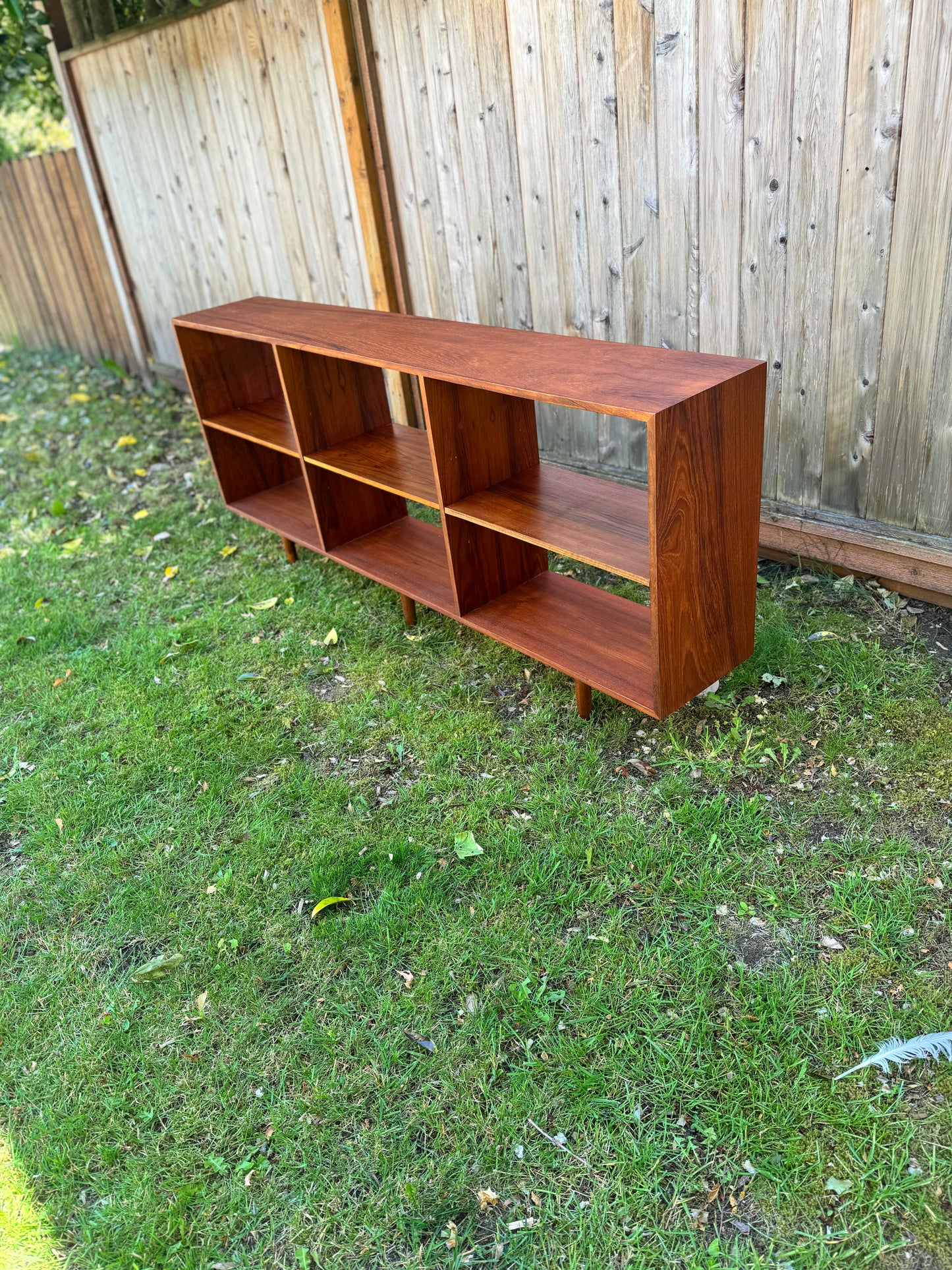 Punch Designs Vintage Teak Bookcase