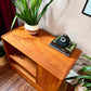 Vintage Teak Stereo Cabinet