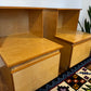 Vintage Plywood MCM Nightstands