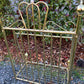 Vintage Brass Shoe Rack