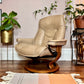 The Ekorness Stressless Recliner Chair & Ottoman