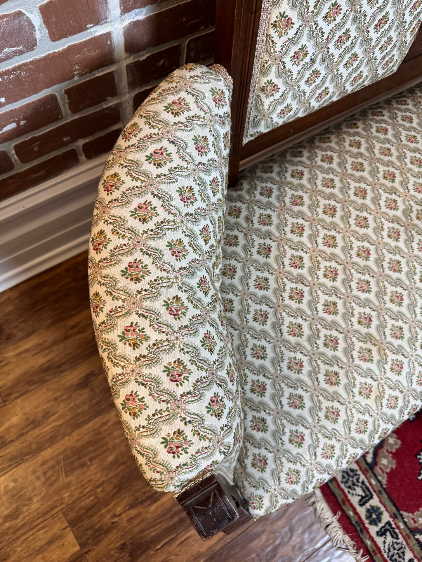 Antique Eastlake Settee Loveseat