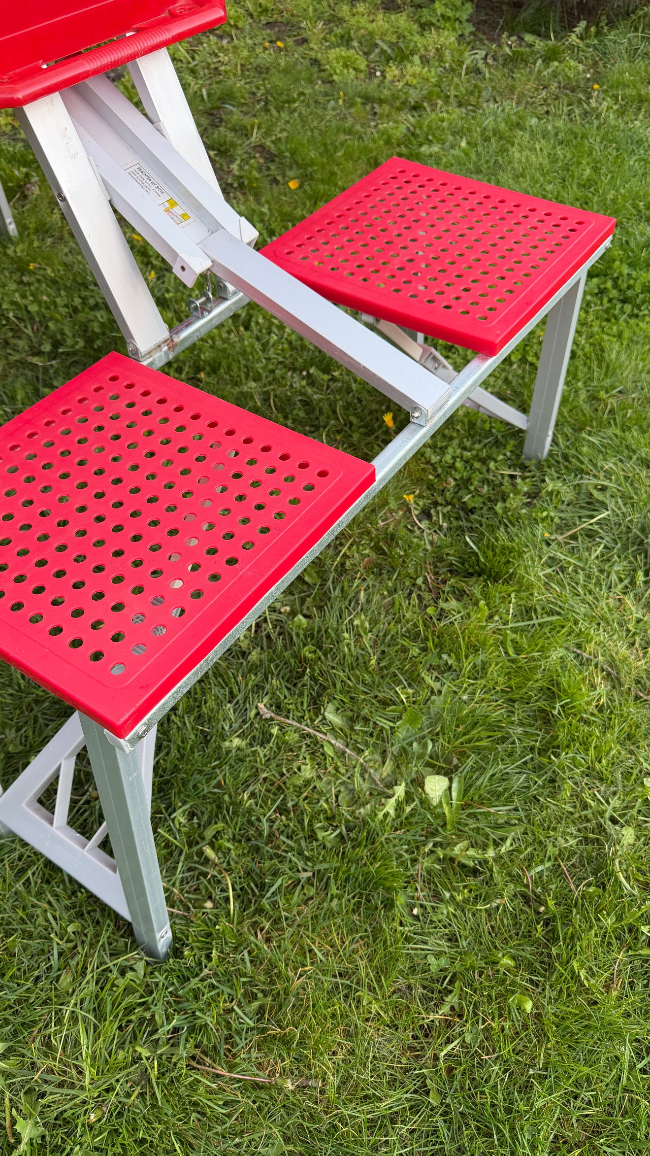 Vintage Portable Folding Picnic Table