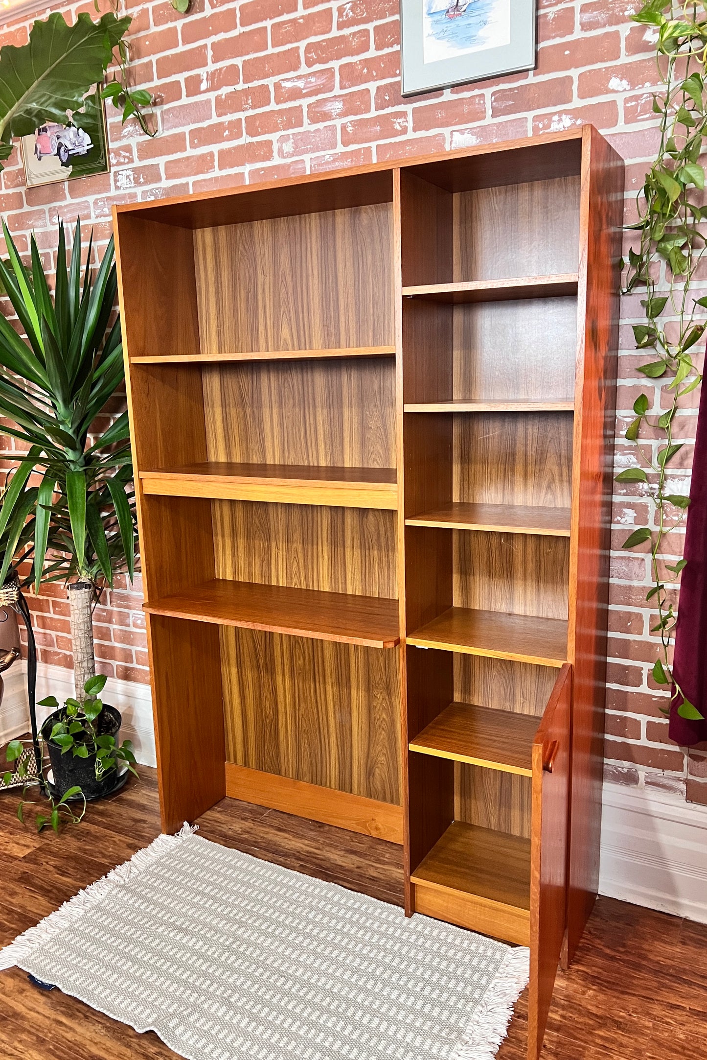The Amberson Teak Wall Unit