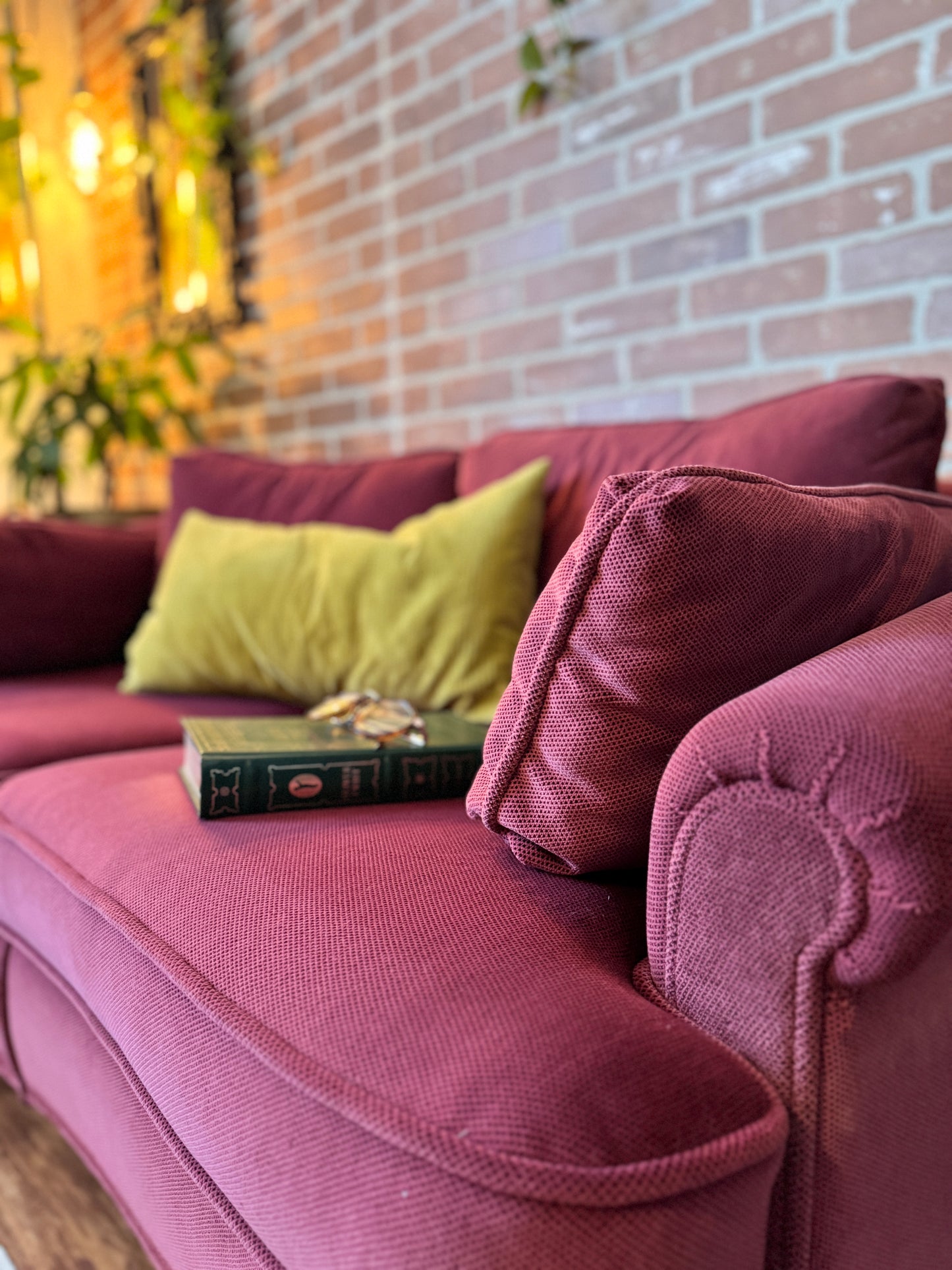 The Merlot Sofa