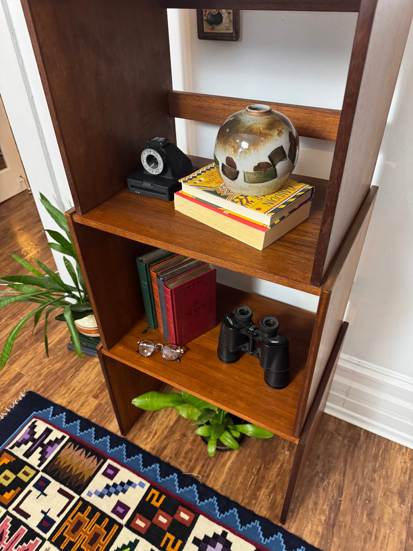 Vintage Modular Teak Stackable Tables