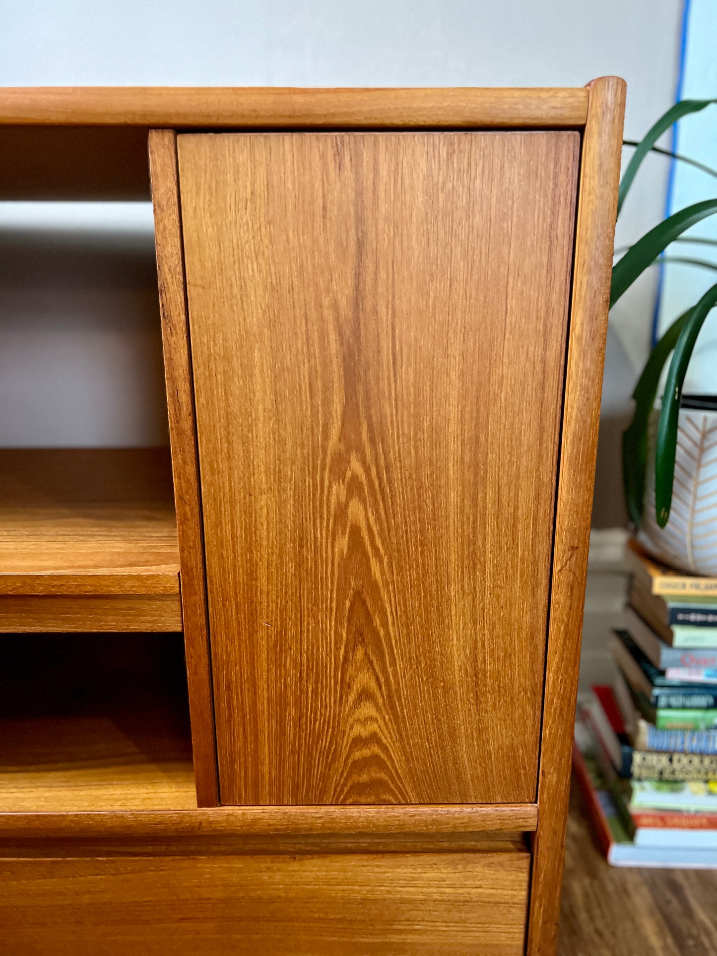 Vintage Teak Stereo Cabinet
