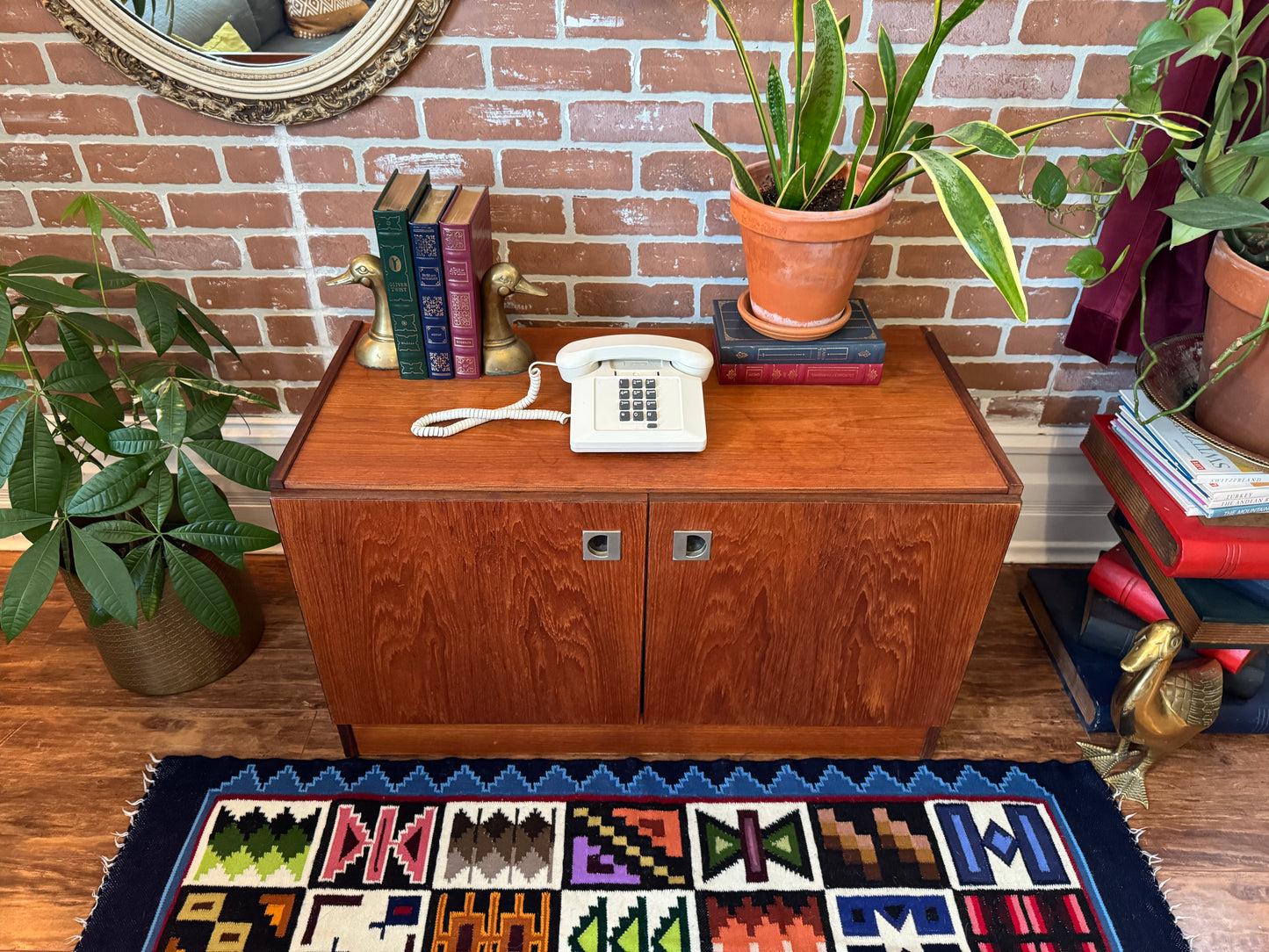 Vintage Danish Teak Storage Cabinet