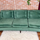 The Viridian Velvet Sofa