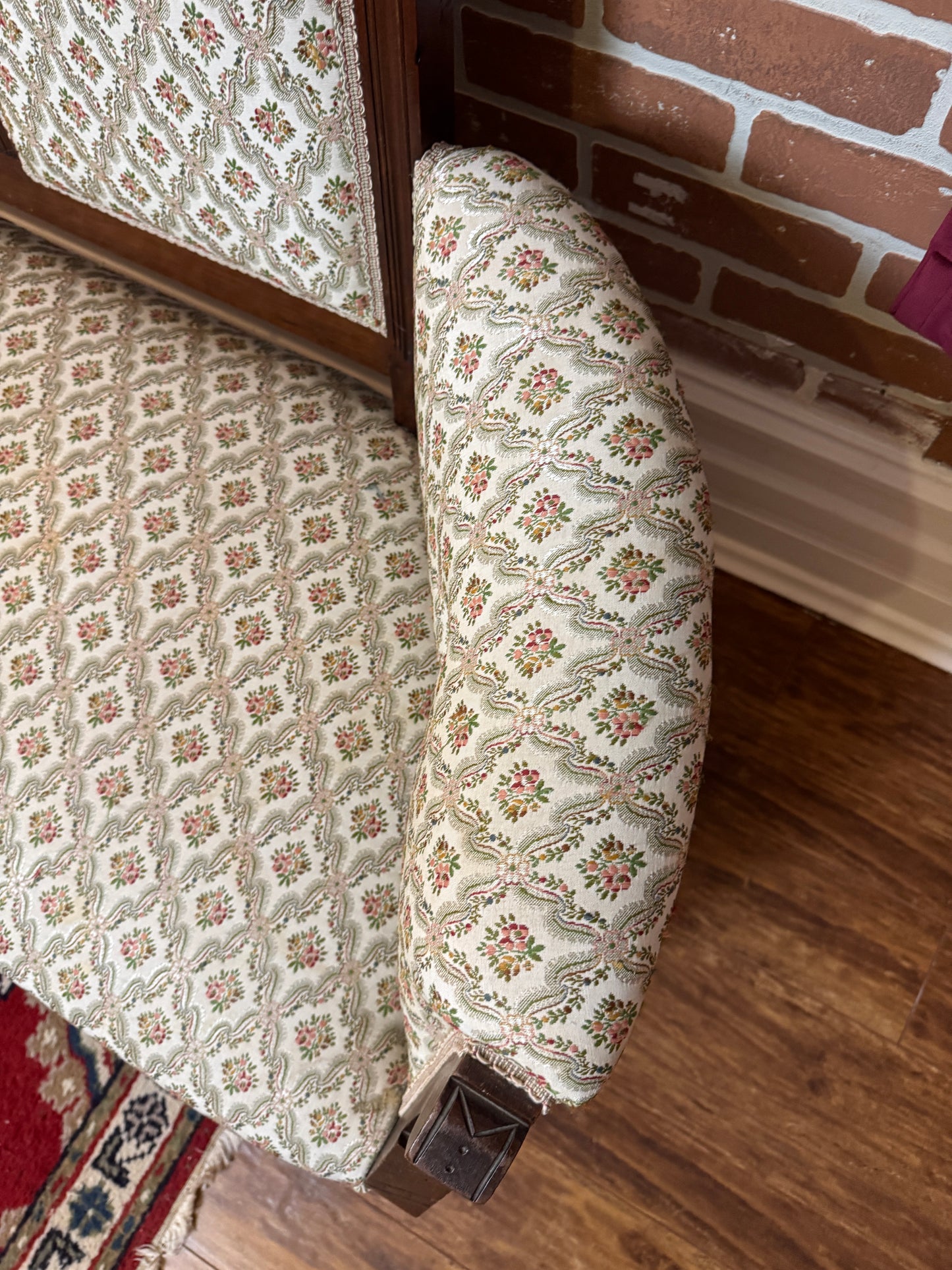 Antique Eastlake Settee Loveseat