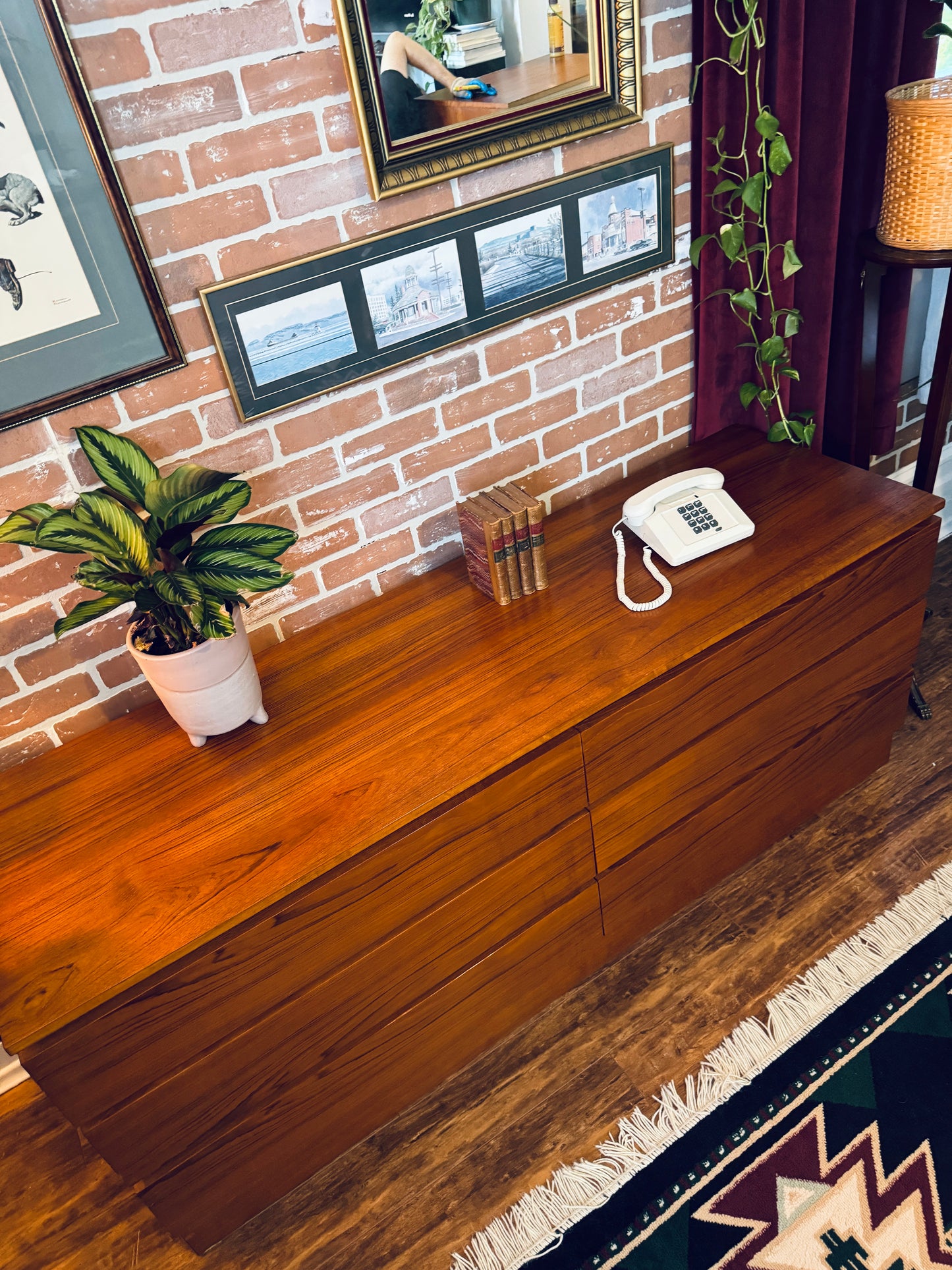 The Teak Lowboy Dresser