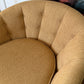 Vintage MCM Tufted Barrel Armchair