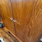 Vintage Danish Teak Armoire Dresser