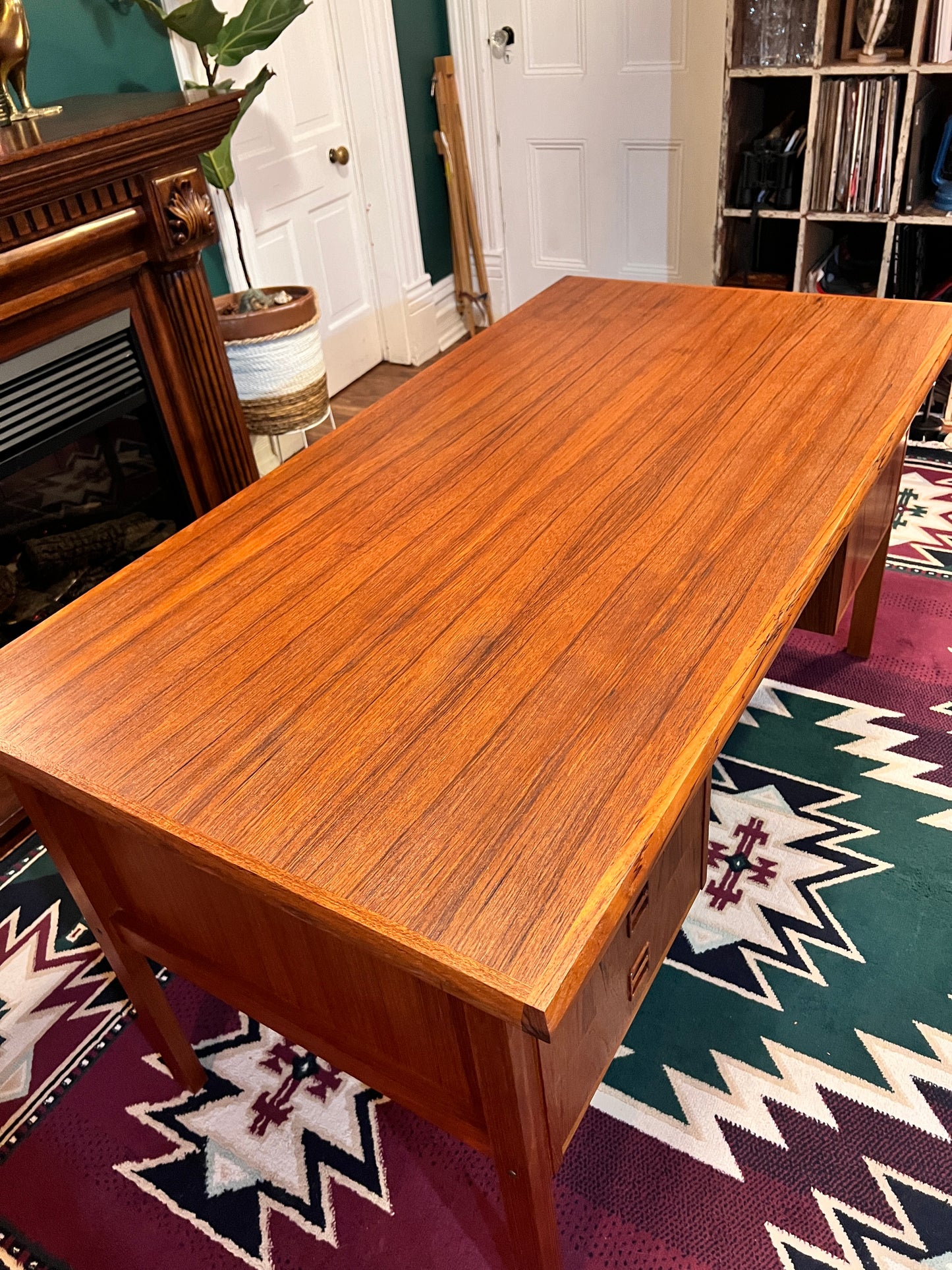 The Mobius Danish Teak Desk