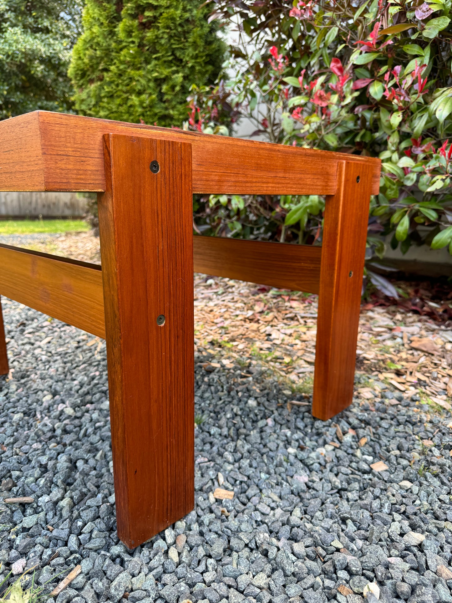 Beautiful Teak Tile Coffee Table