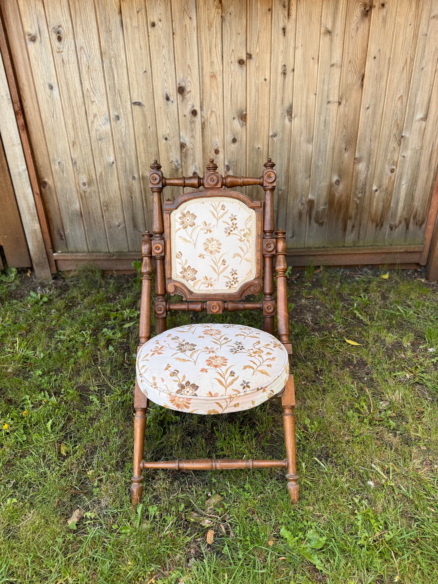 Antique Victorian Folding Chair