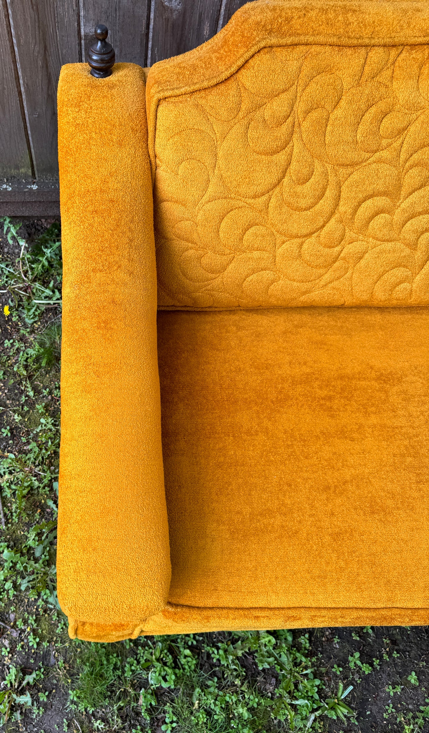 The Golden Sun Sofa