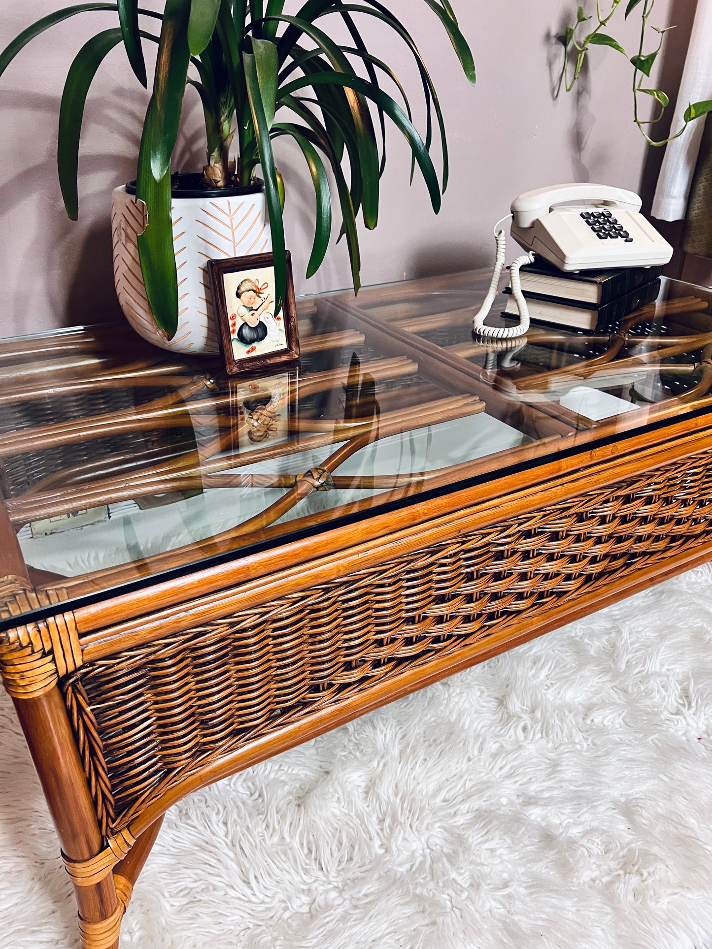 The Ravishing Rattan Coffee Table