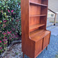 Vintage Danish Teak Cabinet Desk & Bookshelf