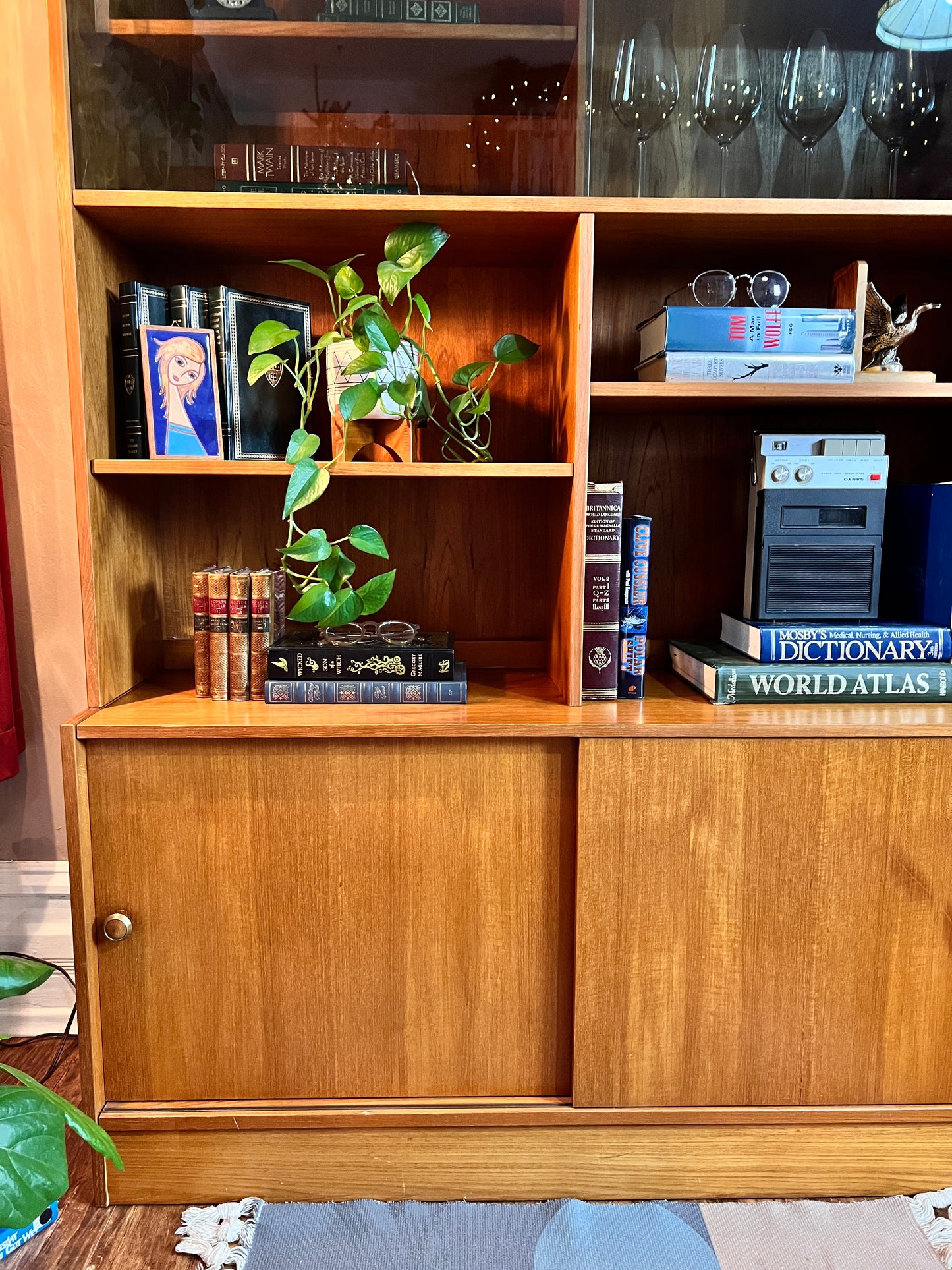 The Domino Teak Bookshelf
