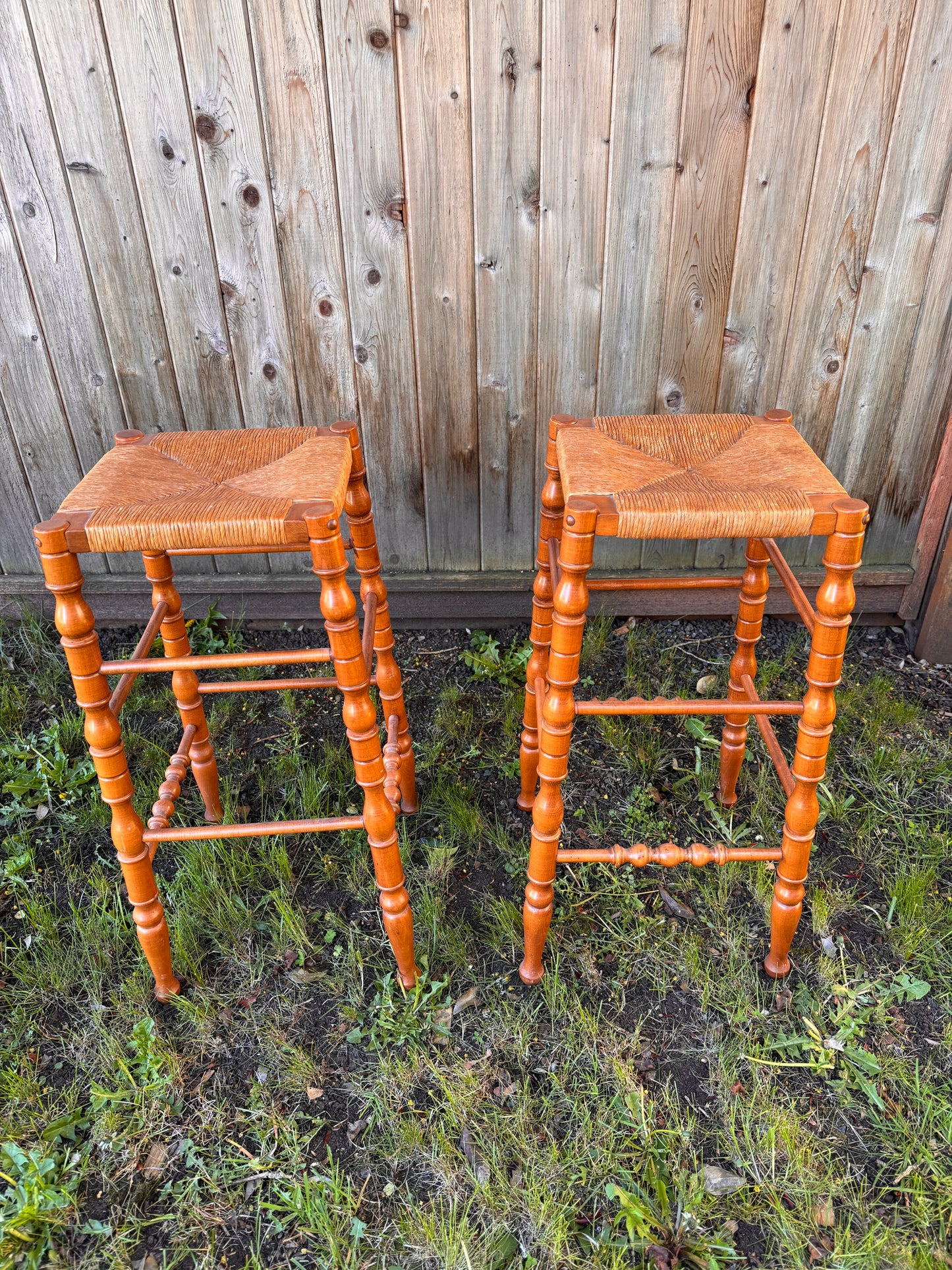 The Vintage Pretzel Bar Stools