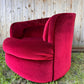 The Ripe Cherry Swivel Armchair