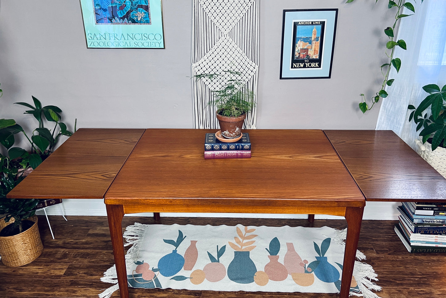 The Magnus Danish Teak Dining Table