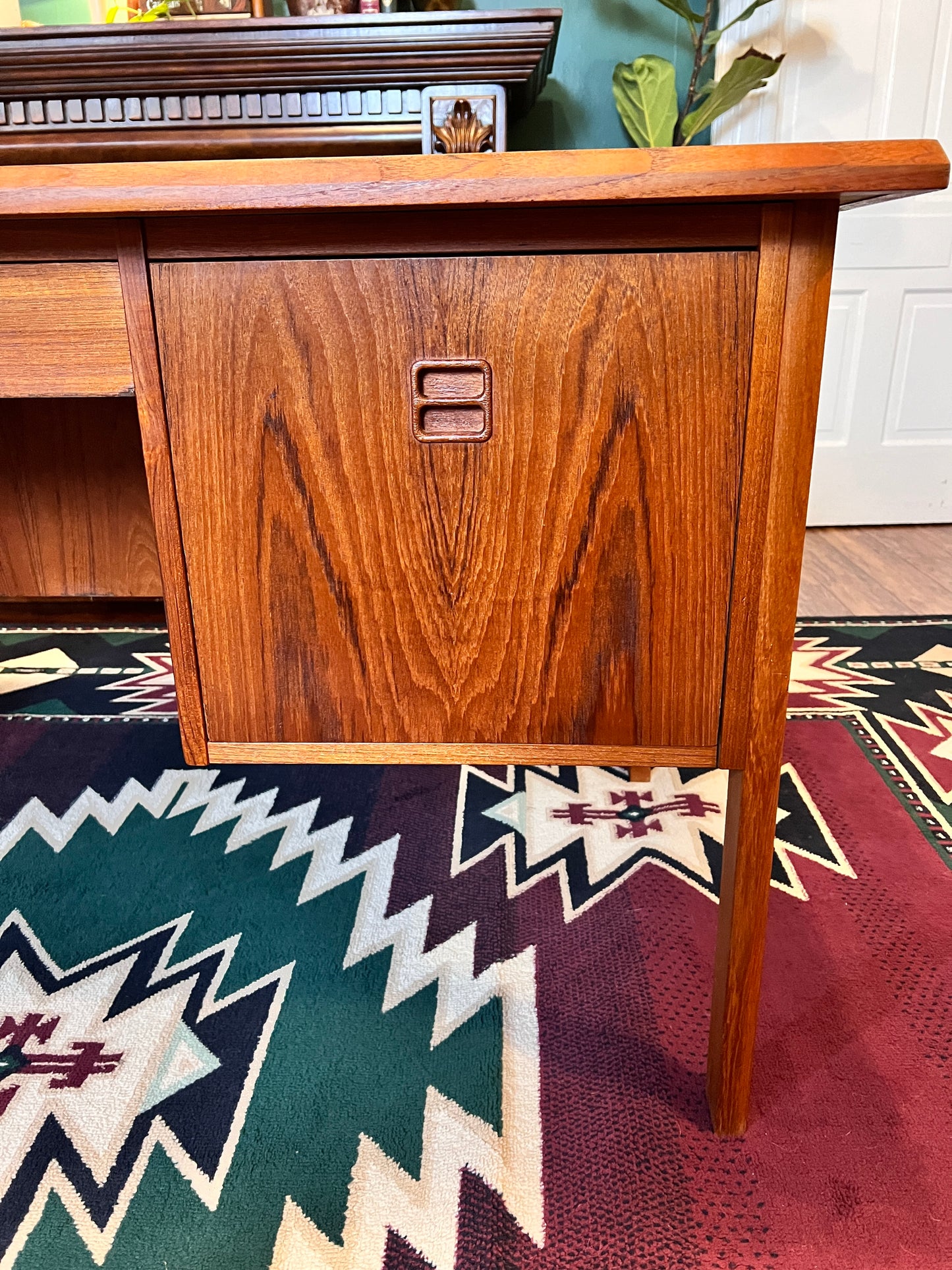 The Mobius Danish Teak Desk