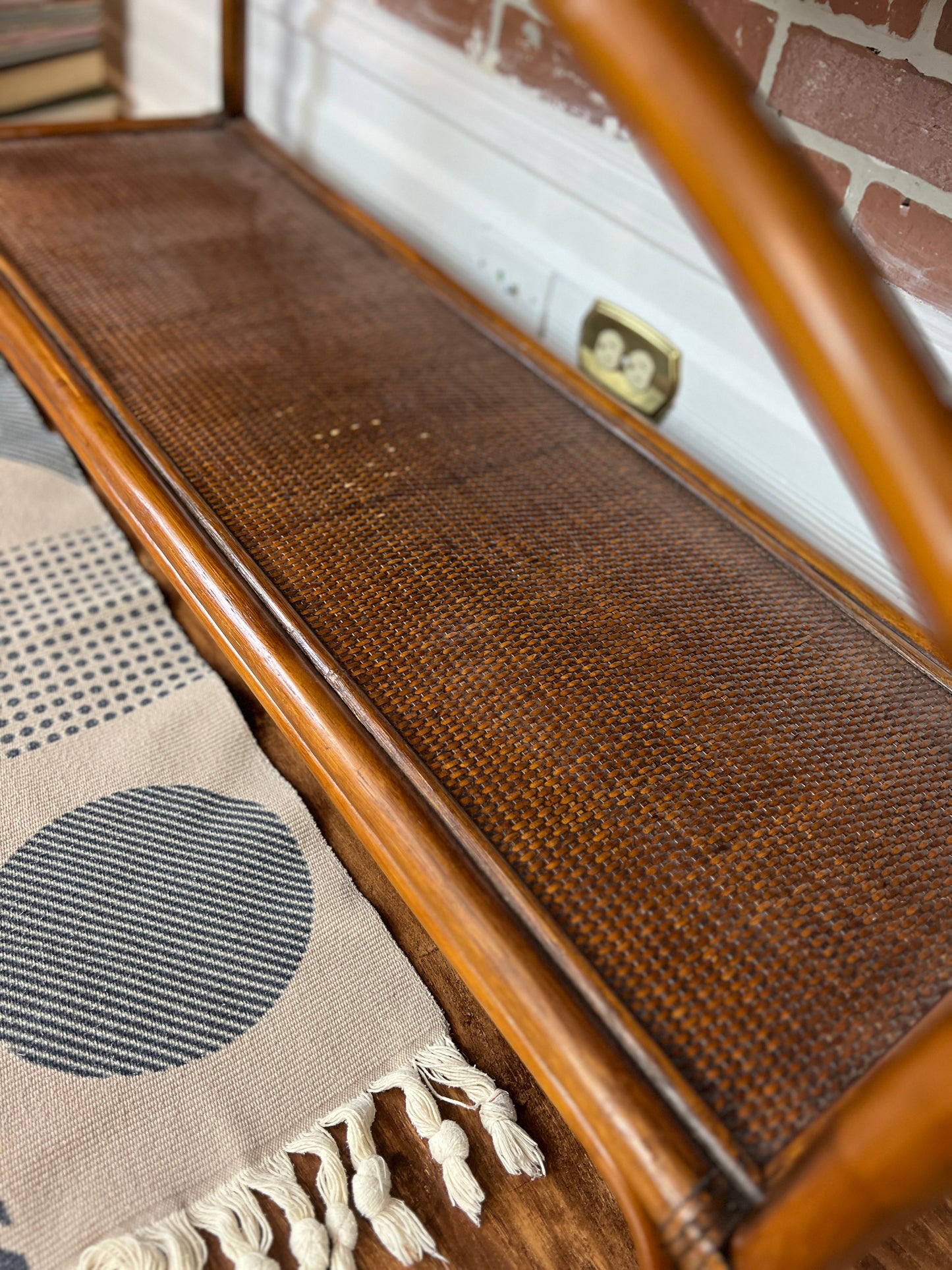 The Manuka Rattan Table